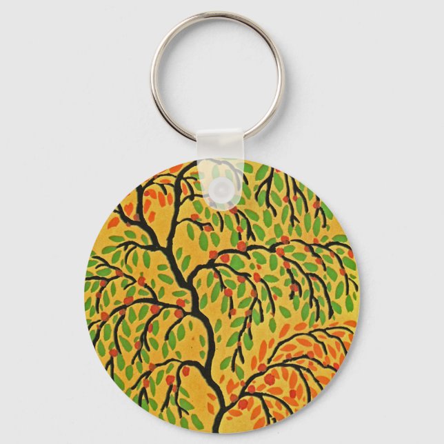 Chaveiro Deco de Arte de Seguy #1 em Emporio Moffa (Frente)