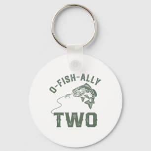 Chaveiro Decorações de Aniversário O-fish-ally Dois 2º Aniv