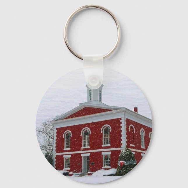 Chaveiro Decorrido para o Natal (Frente)