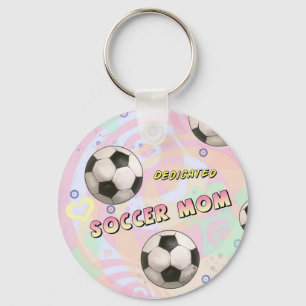 Chaveiro dedicado da mamã do futebol