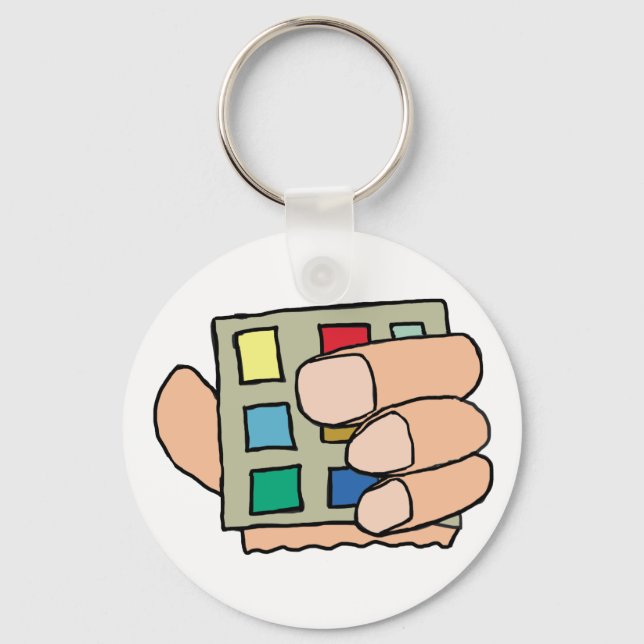 Chaveiro Dedo do gordo (Frente)