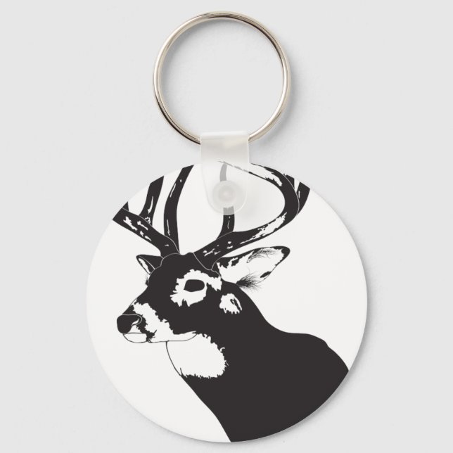 Chaveiro Deer Head (Frente)