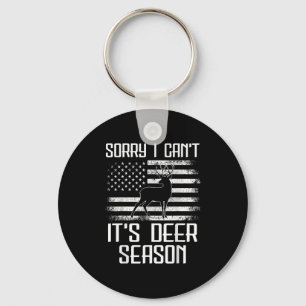 Chaveiro Deer Hunting Men Desculpam A Sua Época De Veados,