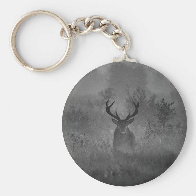 Chaveiro Deer In The Mist (Frente)