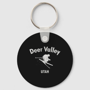 Chaveiro Deer Valley Skiing Tee Utah Ski