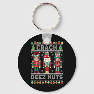 Chaveiro Deez Loucos Nutcracker Divertir-se Feio Natal Nata