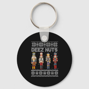 Chaveiro Deez Loucos Nutcracker Feio Docinho De Natal Engra