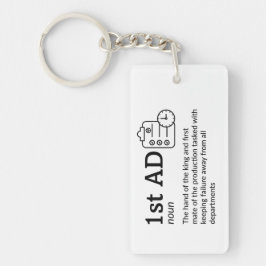 Chaveiro Definição AD 1rua - Equipe de cinema engraçada