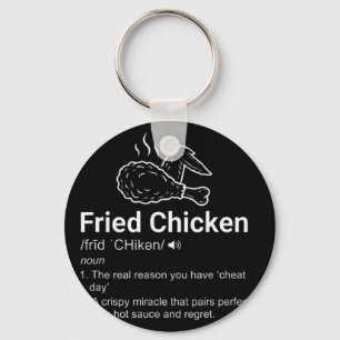 Chaveiro Definição de Frango Frito Dicionário Engraçado Sub