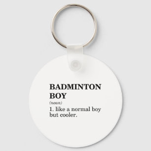 Chaveiro Definição de Menino de Badminton Substantivo Petec