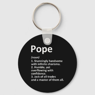 Chaveiro Definição de Papa Sobrenome Engraçado Árvore Genea