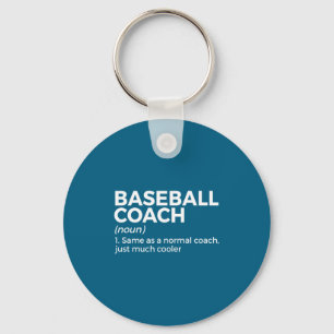 Chaveiro Definição de Treinador de Beisebol Design