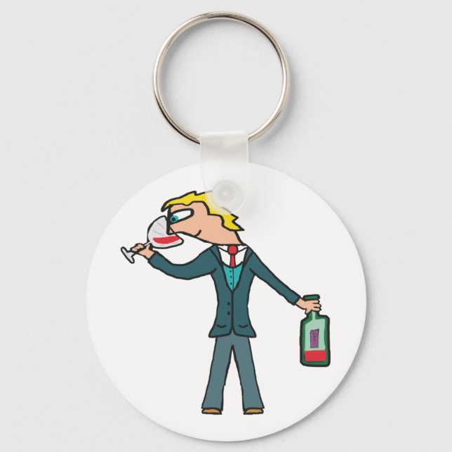Chaveiro Degustação de Vinhos Sommelier (Frente)