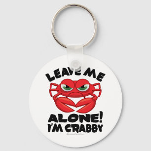 Chaveiro Deixe-me me sozinho são Crabby