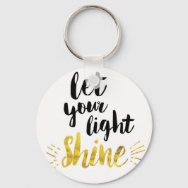 Chaveiro Deixe Sua Luz Brilhar