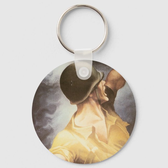 Chaveiro Deixem-nos ficar com isso - obrigações de guerra C