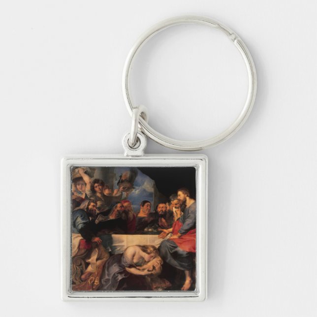 Chaveiro Deleite na casa de Simon o Pharisee, c.1620 (Frente)