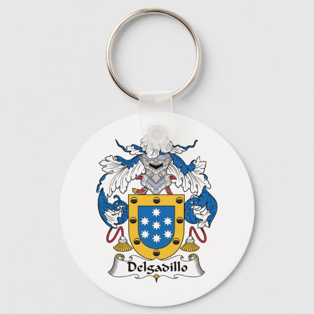 Chaveiro Delgadillo Family Crest (Frente)