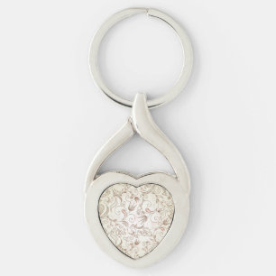 Chaveiro Delicate Floral