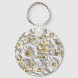 Chaveiro Delicate Floral