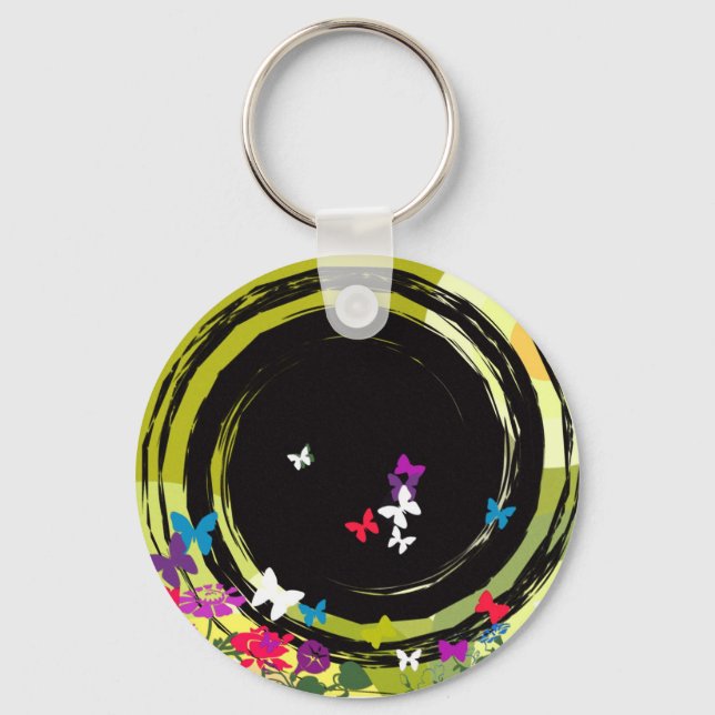 Chaveiro Delícia de Borboleta (Frente)