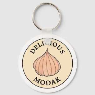 Chaveiro Delicioso Modak Coconut Mithai Indian Sweet