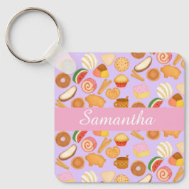 Chaveiro Delicioso Pan Dulce Sweet Bread mexicano