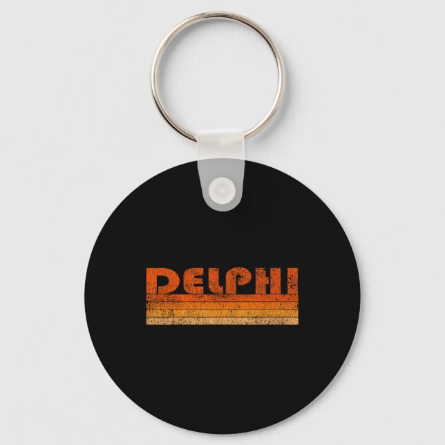Chaveiro Delphi Grécia Vintage Retro (Frente)