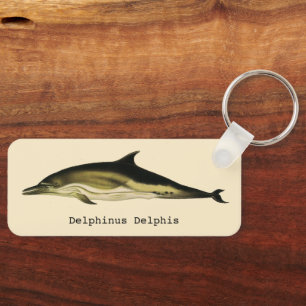 Chaveiro Delphinus Delphis do golfinho do vintage,