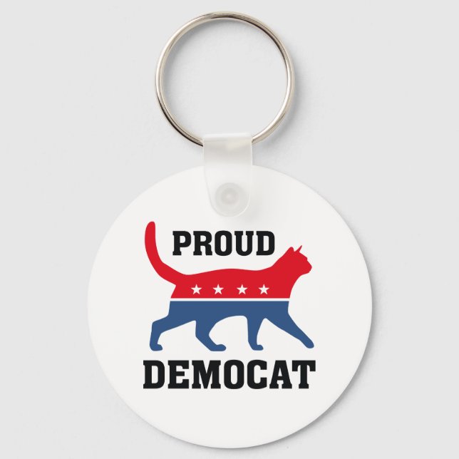 Chaveiro Democat Orgulhoso (Frente)
