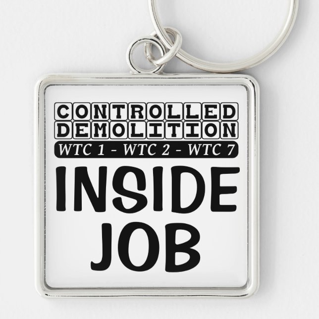 Chaveiro Demolição Controlada WTC Edifício 7 Trabalho Inter (Frente)