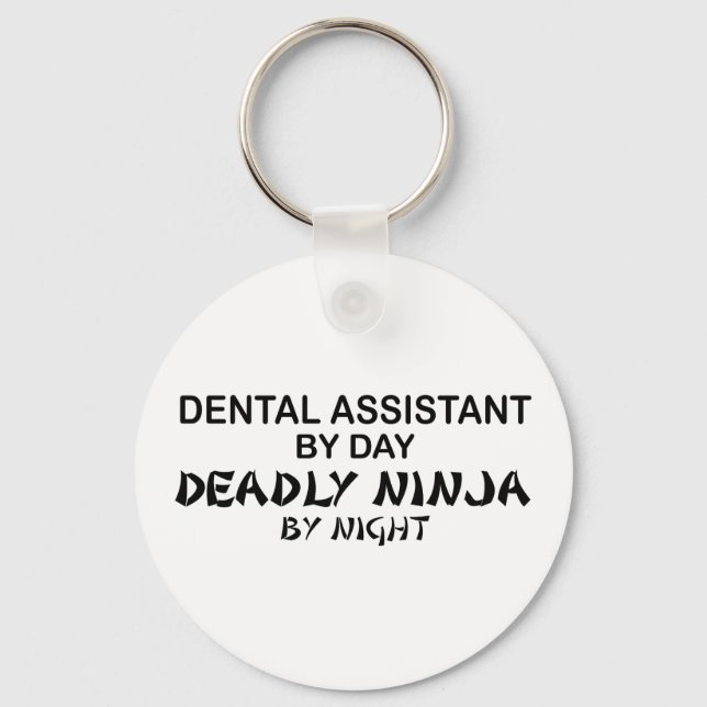 Chaveiro Dental Assistant Mortal Ninja (Frente)
