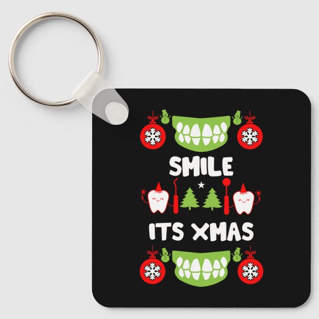 Chaveiro Dental Doctor Xmas (Frente)