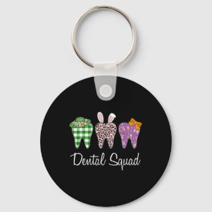 Chaveiro Dental Squad Day, Diversão de Páscoa, Tooth Dental