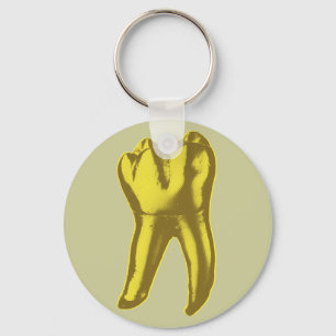 Chaveiro Dente de Ouro