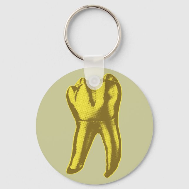 Chaveiro Dente de Ouro (Frente)