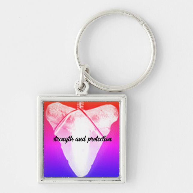 Chaveiro Dente de tubarão (Frente)