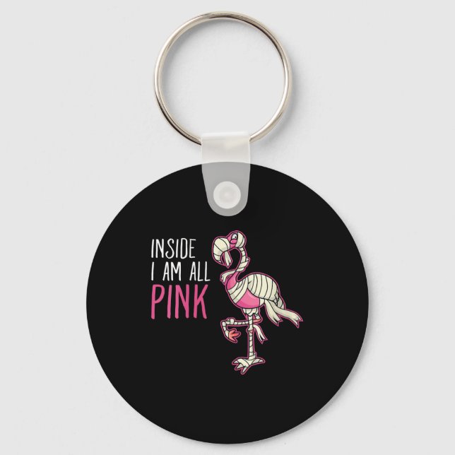 Chaveiro Dentro I All Pink Flamingo | Funny Flamingo (Frente)