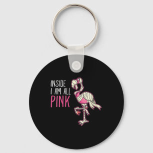 Chaveiro Dentro I Am All Pink Flamingo  Funny Flamingo