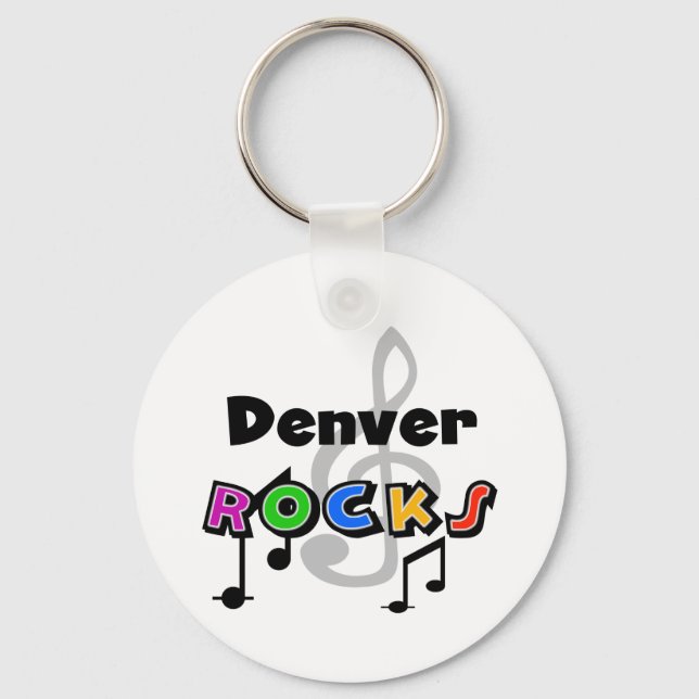 Chaveiro Denver Rocks (Frente)