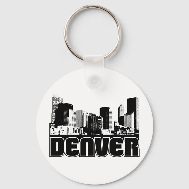 Chaveiro Denver Skyline (Frente)