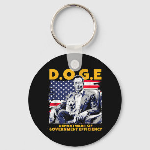 Chaveiro Departamento D.o.g.e De Eficiência Governamental _