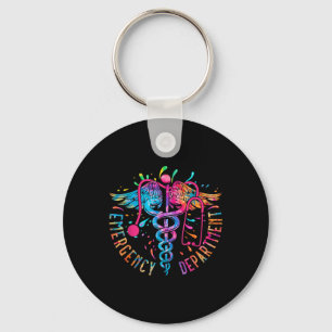 Chaveiro Departamento De Emergência Tie Dye Ed Er Enfermeir