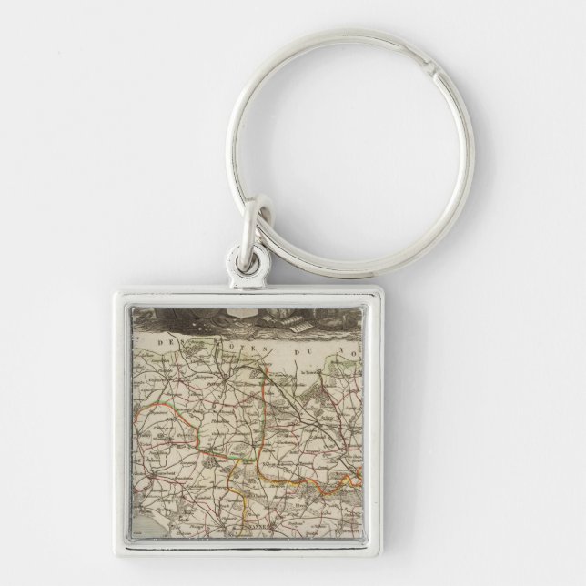 Chaveiro Departamento de Morbihan (Frente)