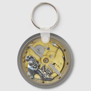 Chaveiro Depositário chave de Steampunk Watchworks