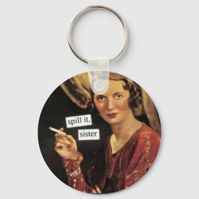 chaveiro "Derramar It Sister" (Frente)