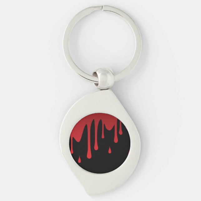 Chaveiro Derrame de sangue (Frente)