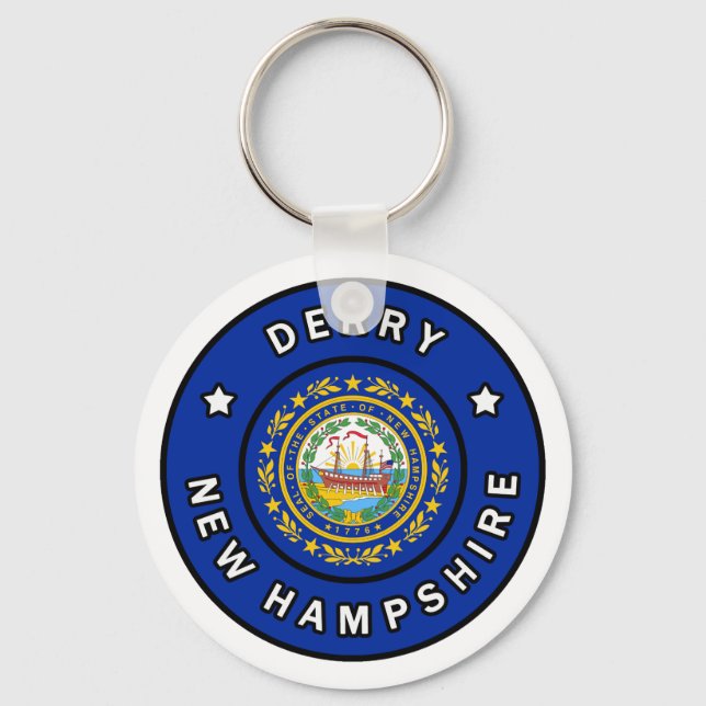 Chaveiro Derry New Hampshire (Frente)
