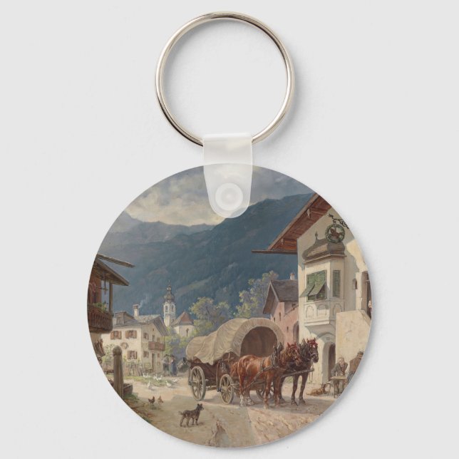 Chaveiro Descanso em frente à Inn - Désiré Thomassin (Frente)