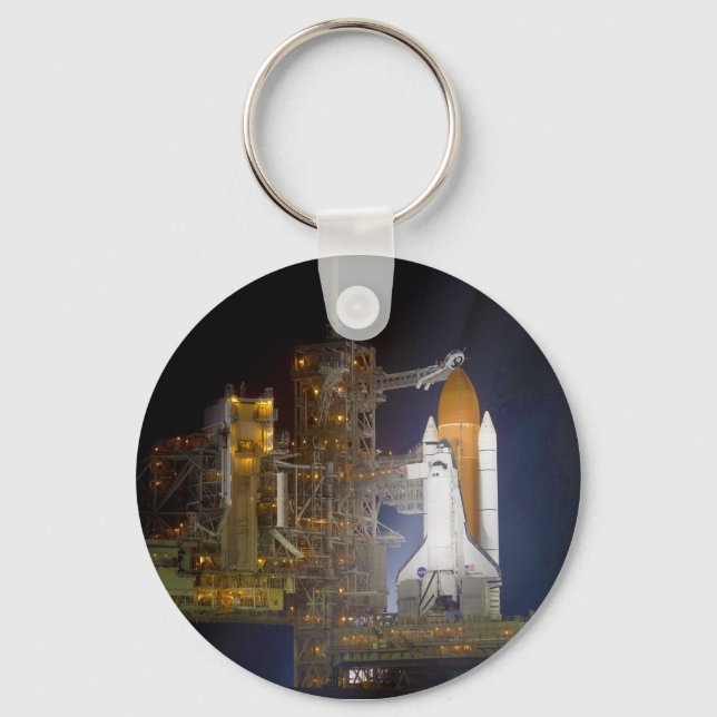 Chaveiro Descoberta do Shuttle de Espaço no Painel de Lança (Frente)